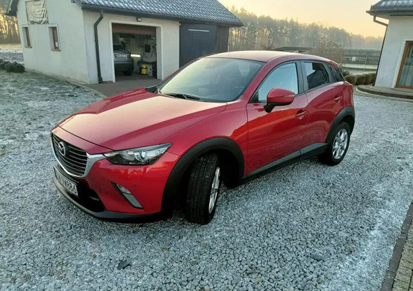 mazda cx-3 Mazda CX-3 cena 70000 przebieg: 93306, rok produkcji 2017 z Wieluń